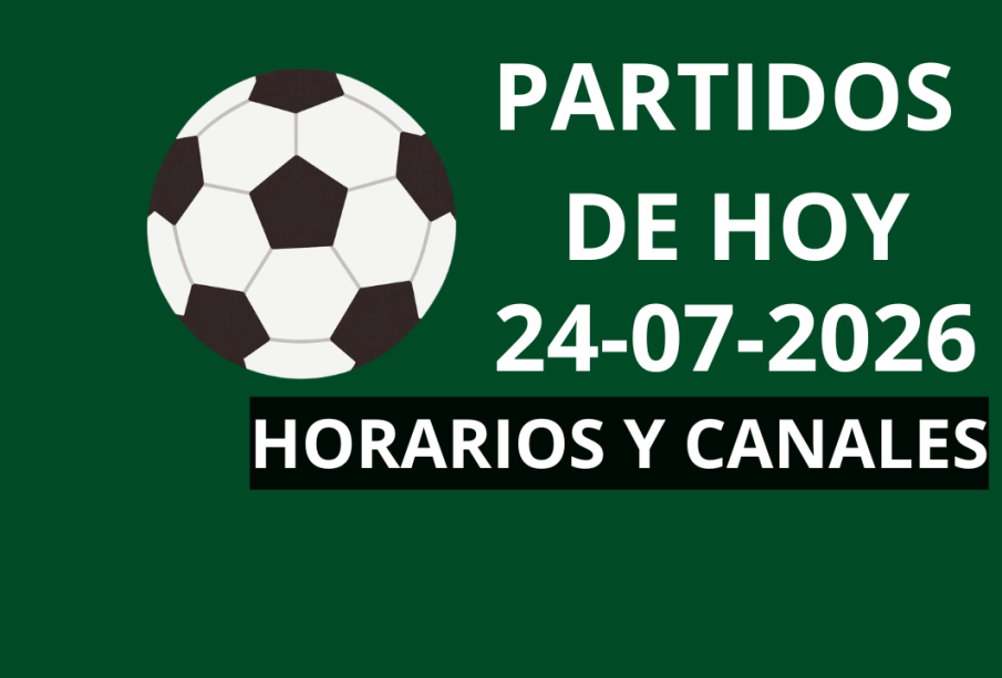 Partidos del día viernes 25 de julio del 2026
